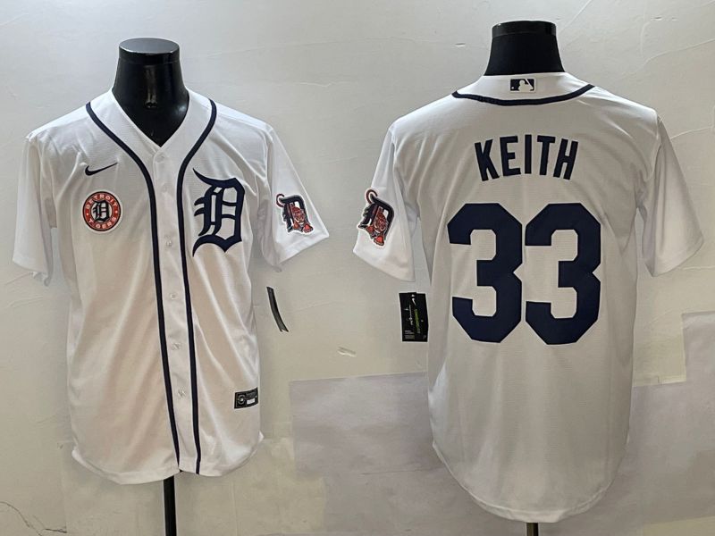 Men Detroit Tigers #33 Keith White Game 2025 Nike MLB Jersey style 5